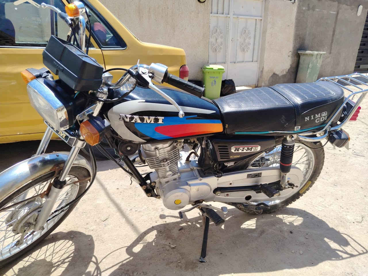 السلام عليكم دراجة 🚲 نامة موديل 25 المحرك كفاله عامة تايرات شاصي نضاف سعرها 515 وبيها مجال قليل حك الجية العنوان بابل محاويل ناحية الامام رقم الهاتف ***********
