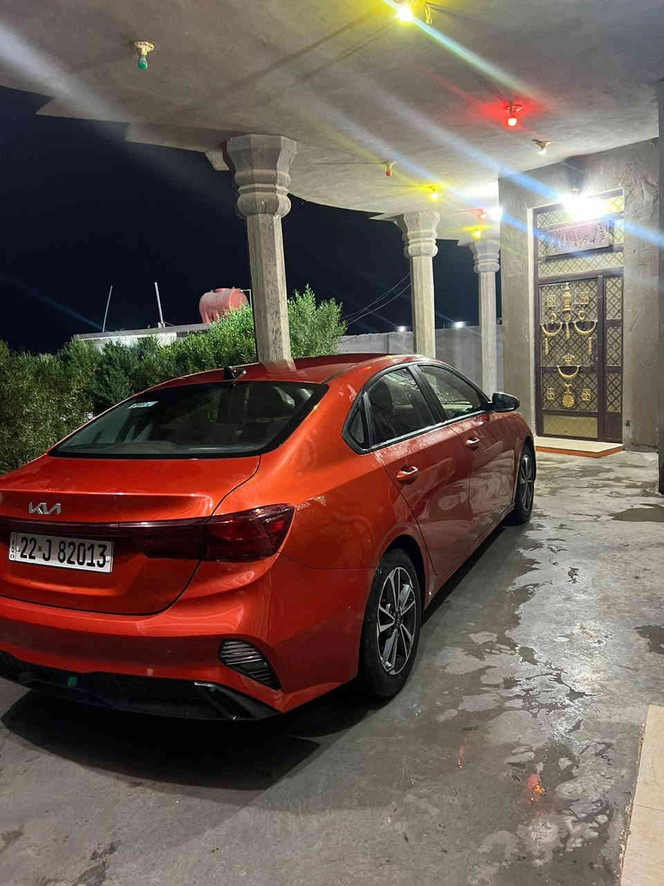 سلام عليكم عندي كيا فورتي ٢٢ لون مشمشي رقم شمالي اريد اراوس كي فايف ***********
