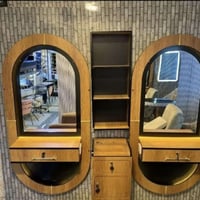 ديكورات حلاقة • مرايتين • صاج تركي