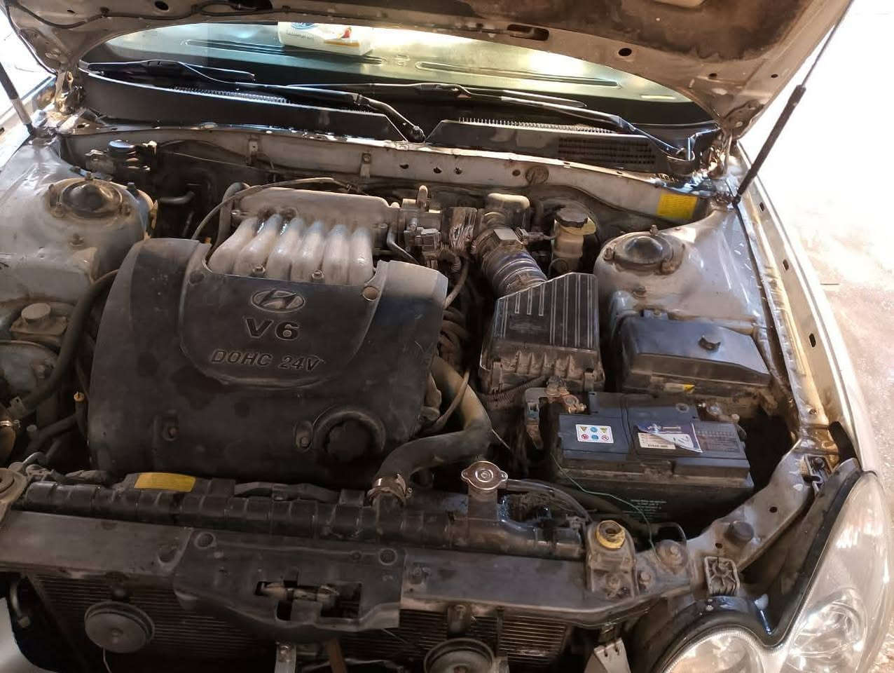 سوناتا وفود ٢٠٠٢ رقم بغداد انكليزي سنويه لل٣١ بأسمي كير محرك مكفولات تبريد شغال لايت زنون تخم تاير جديد باتري جديد سنتر لك صدر امامي جديد حداديه خلفي نص عمر مكان سياره كربلاء سعر ٦٥ ***********
