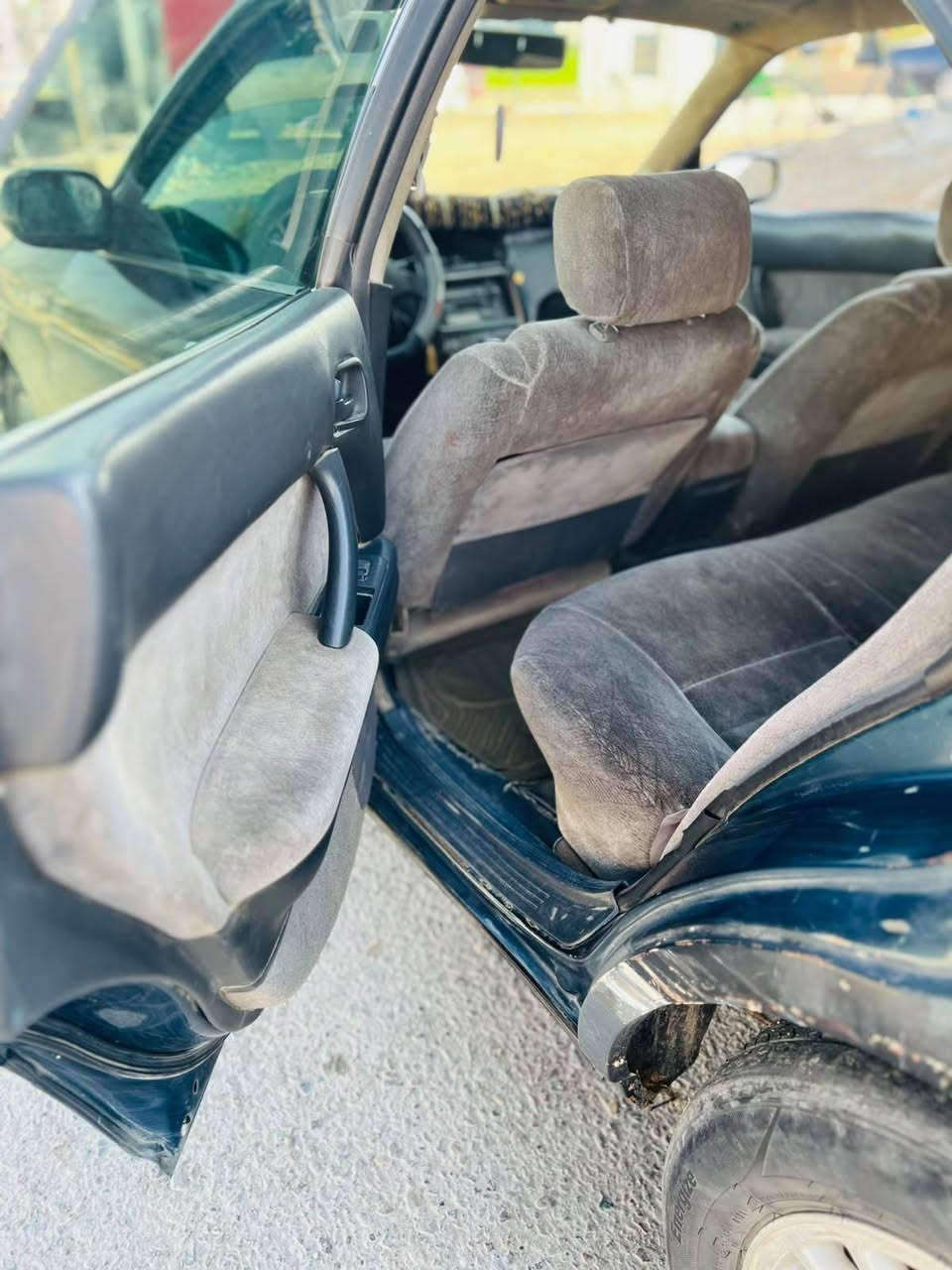 السلام عليكم بطه منفصل مديل 94 حبل حبل دواخل تخبل حيل حلوه نضيفه نشاط مفوله تبريد ثلج كهربائيات كلها شغاله
 المسجل شغال بلادي 
الصدر نص عمر و التايرات هم نص عمر 
لايت عالي ناصي محرك 2500ونص 
مواصفات حيل حلوه وكاعده لا تنقص ولا تبخر السياره السعر 20 ورقه مكاني تكريت فلكه الفرسان ***********
إذا اكو مراوس حسب القناعه
