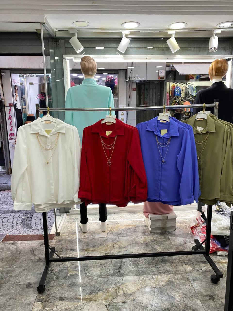 قميص جسكا صناعه تركي  
شغل درجه اولى💯💯 قياسات 38 40 42 44  46 
مديلات والوان مختلفه 🔥

واسعار 16000بس عرض لفتره محدوده 

كيلوت دابل درجه اولى تركي الصنع 🇹🇷 ✨
38_40_42_44_46_48 ستندر

سعر 12000بسس لفتره محدوده

مجمع وكوزمتك سمسمه 
محاويل حصن جعفر مقابل اسواق ابو كيان 
توصيل موجود لجميع المحافظات 🚗🚗


**إذا كنت صاحب هذا الإعلان وتريد حذفه لأي سبب، رجاءا أرسل رسالة إلى الدعم الفني**