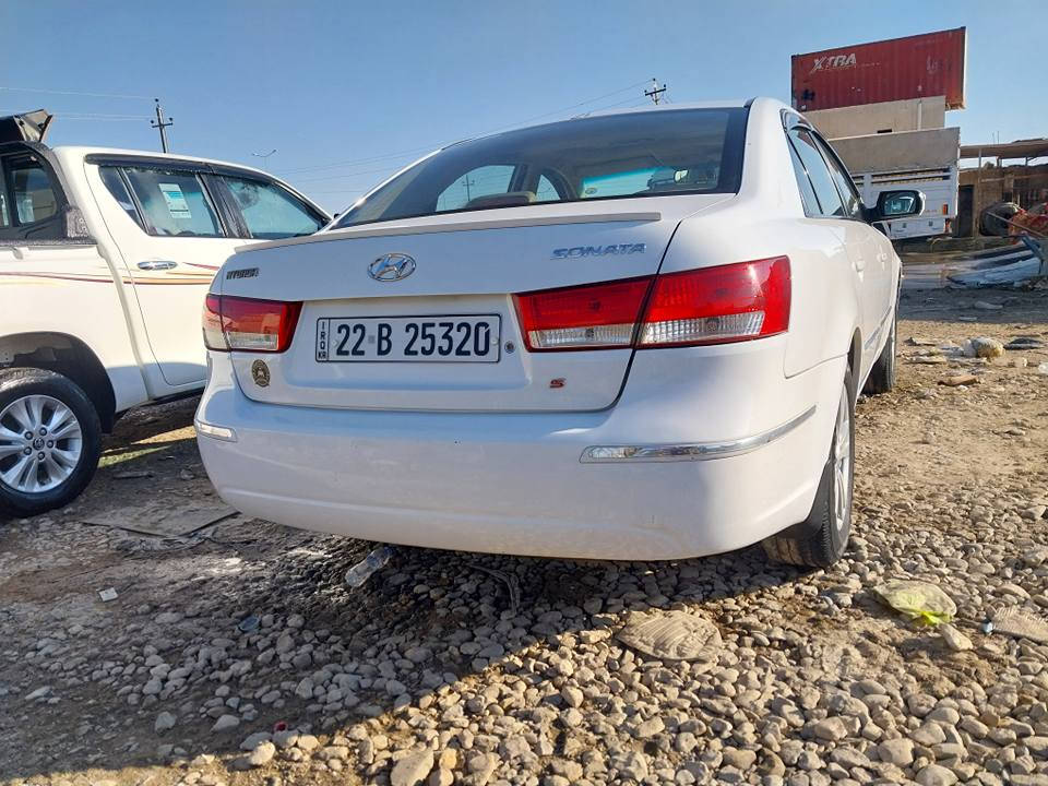 سوناتا ٢٠١١ خليجي شكل القديم كفاله عامه من قطره الصبغ السياره وضع الشركه رقم اربيل تحويل مباشر مكفوله من صبغ وفتح واي شي 
السعر ١٤٥ 
مكان السياره ذي قار قلعه سكر 
رقم راعيها 
*********** الرميطة, المثنى
