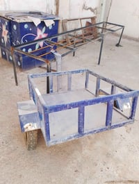 ميز حديدوعربانة مال ماطور للبيع 07703088736 07510050786