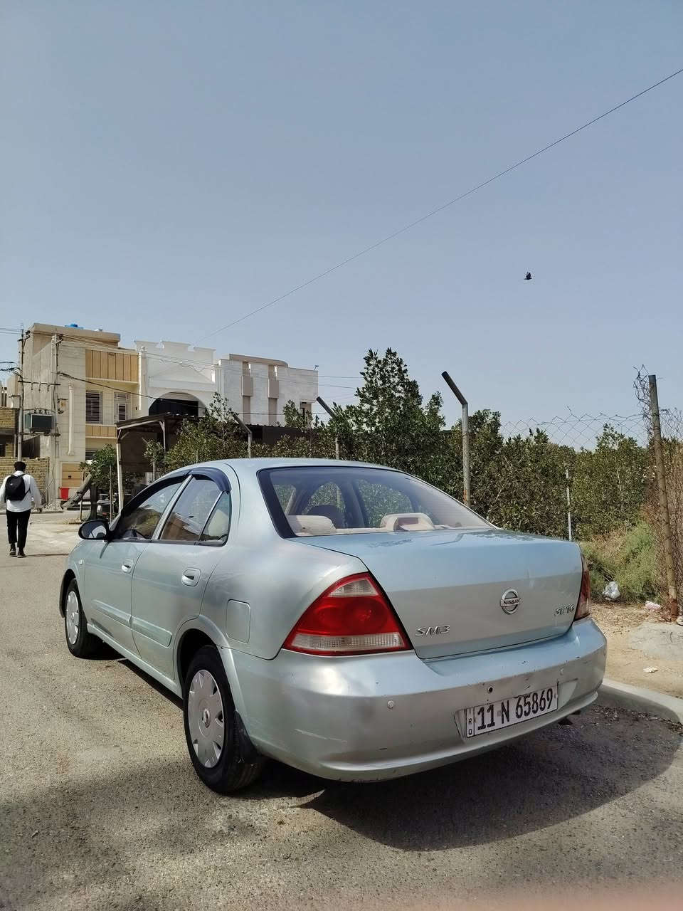 نيسان سني موديل 2007 محرك كير اوتو وتبريد بحاله جيد جدا السعر 82 مكان بغداد *********** سيارة جديده
