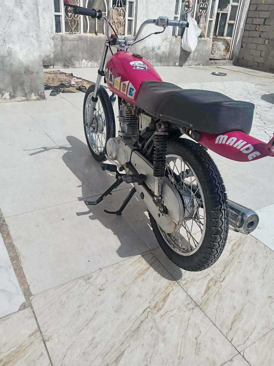 سلام عليكم دراجه لبيع دوات رابيدو ب450 وبيها مجال محرك حجز مفتوح ولفات وتعمير جديد دراجه ماعوزه براغي  مكاني كرمه بني سعيد مكلف بنشر  هاذا راعيها سجودي ميثاق  ورقم تلفون ‏‪***********‬‏
