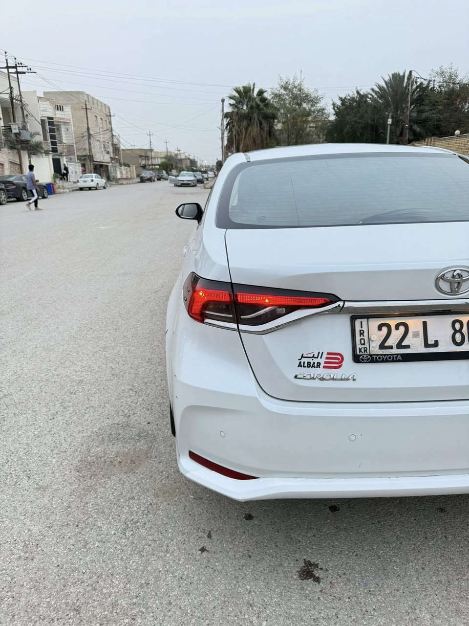 السلام عليكم
كورلا ساز ٢٤
ماشيه ٢٧بعدهي بالضمان 
رقم اربيل باسم ولد بالكوت تحويل او وكاله عادي 
فول مواصفات ومكانه بالكوت 
***********
