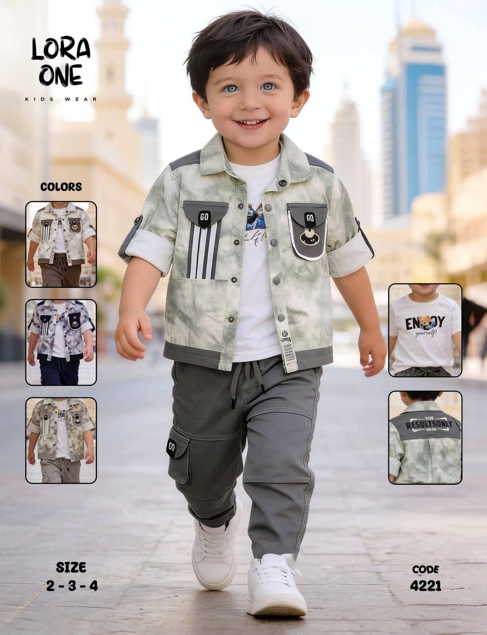 طقم كامل ولادي العيد
من سنه ال ٥ سنوات


**إذا كنت صاحب هذا الإعلان وتريد حذفه لأي سبب، رجاءا أرسل رسالة إلى الدعم الفني**