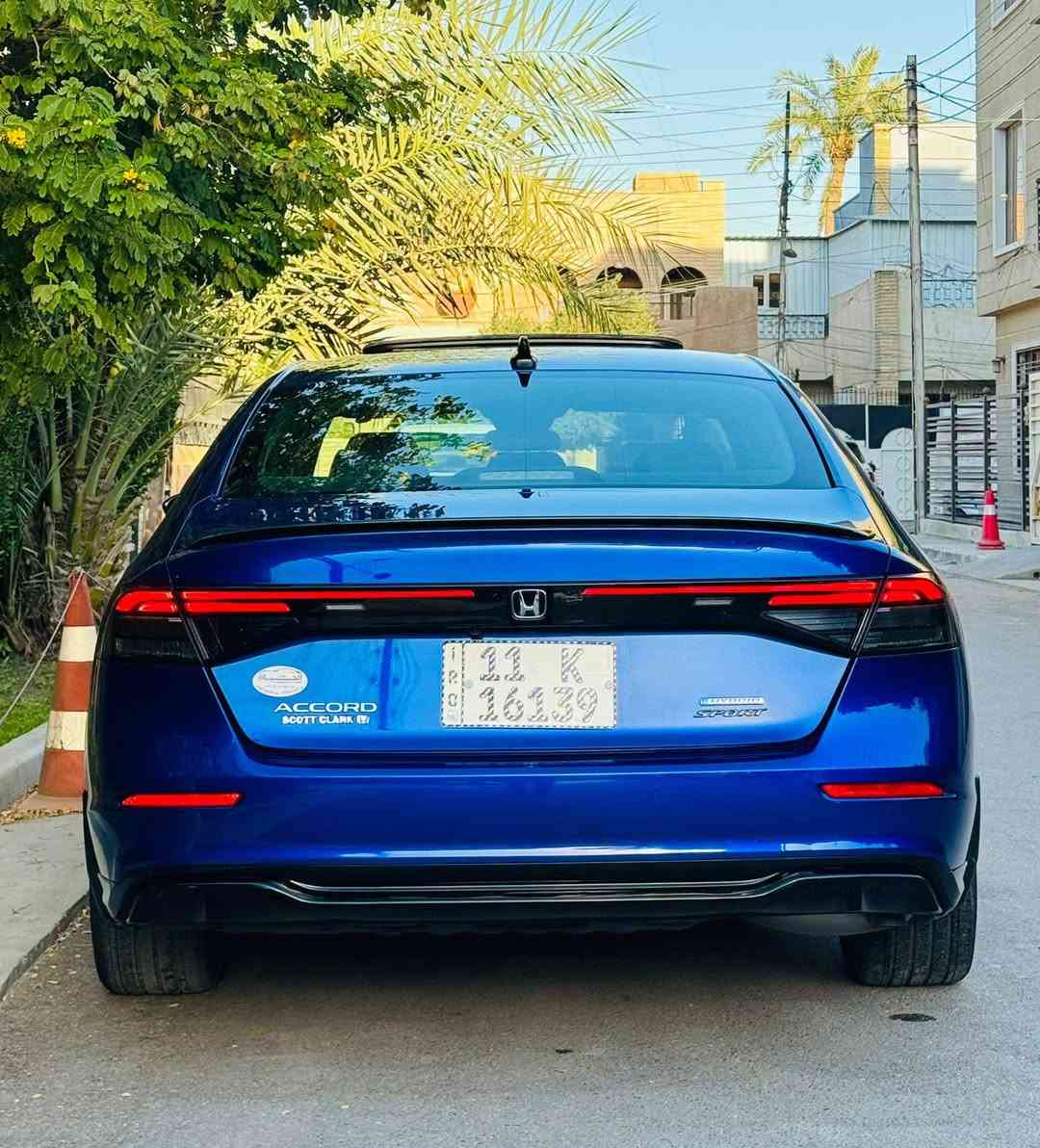 ‏ Honda Accord Hybrid 2024 Sport L
موديل :- 2024

♦️السيارة جاهزة

لون :- ازرق

قوة المحرك :- 2.0 Hybrid

عداد المسافات :-8000 ميل بحالة الزيرو

مواصفات السيارة :-  Sport - L

♦️بصمه عدد 1

♦️ شاشة نفكيشن 

♦️ تحكم مسجل 

♦️ تحكم سرعة 

♦️ بصمة تشغيل 

♦️ دخول ذكي 

♦️ لايت زنون 

♦️ رادار امامي 

♦️ رادار تحديد مسار 

♦️ كامرا خلفية 

♦️ فتحة سقف 

♦️ اوتو بارك 

♦️ هاند بريك بصمة 

♦️ درايف مود 

♦️ مثبت سرعة 

♦️ حساس مسافة امان 

♦️ اوامر صوتية 

♦️ مقاعد كهربائية 

♦️ مقاعد جلد  

♦️ مرايات كهربائية 

♦️نظام النقطة العمياء   

ضررها كما موضح بالصور بنيد مبدل ومصبوغ 

وباب خلفي نص  وجاملغ خلفي مصبوغات امريكا سياره جديده بمعنى الكلمه بدون ايرباكات 

للاستفسار الاتصال على الرقم 

*********** اتصال

*********** واتساب
