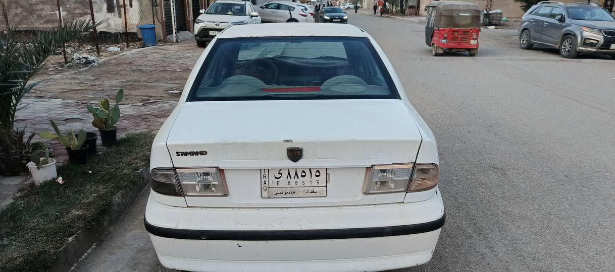 من رخصه الادمن
سمند موديل ٢٠١٢ كرستال مبدل بنيد وجاملغ جهه الراكب وطخه بكنر الجنطه موضح بالصور سنويه ساقطه قبل ٩ ايام راعيها يريد تحويل سعر ٤٢ وبيها مجال حگ الجيه 
***********
