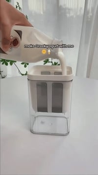 🥛 اصنع لبنتك الصحية بنفسك واستمتع بالعمق واللذة! 🥛 صانع اللبنة والزباد...