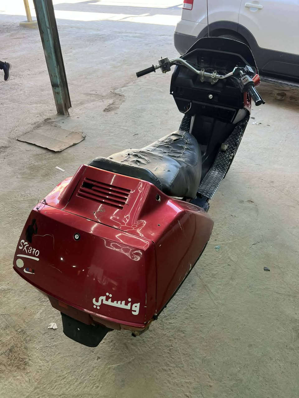 سلام عليكم  اعادت النشر بسبب الناس التعبانه 
فيوجن للبيع او لمراوس مكينه مفتوحه لا دخان لا صوت لا بخار 
شلعه ومعدل تشك الكاع 
لايت هورن شغال نكره سلف من الصبح 
تايرات بريكات دراجه جاهزه انكر سلف واطلع 
عوزها ترتيب للكفرات بس 
مكاني نجف عباسيه 
***********
