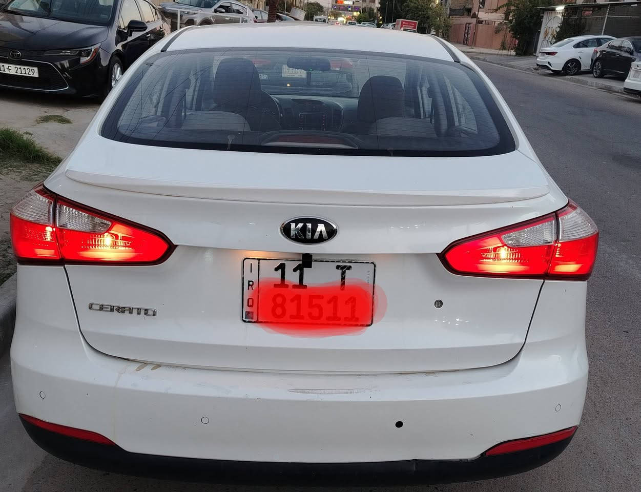 االسلام عليكم من رخصت الادمن المحترم سيراتو ابيض صدفي    2016 خليجي اصلي  رقم بغداد الدولي داخل لونين   مكينه 1600 مكينه وكير عل وضع الشركه  دواخل مكفوله صبغ قطعه وربع فقط سياره  نضيفه جدآآآ داخل جديد لوك تبريد تدفئه  كلهه شركه ساكن بغداد الكرخ السعر  122 ورقه للاتصال ***********
