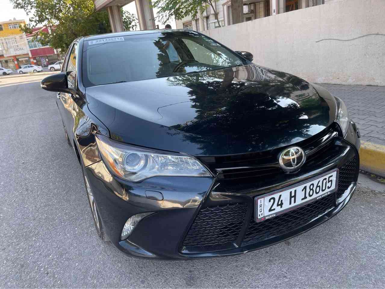 ‎Toyota camry se+ 2017 

بوند وجاملوغ بخ بي برشوت 
حادث السيارة خلفي بدون صبغ بدون معجون 
***********‎ زاخو, دهوك
