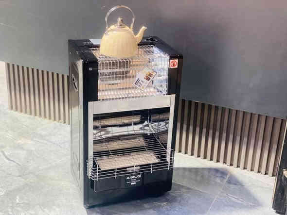 زبائننا الكرام 🌹🌹
✅تم وصول وجبة جديدة من صوبة غازية و كهربائية (( ام القوري )) ماركة نوال بسعر مناسب (( البيع اقصاد ونقد )) وبالمواصفات التالية :- 

• مفتاح تشغيل بيزو كهربائي 
• 3 شمعات كهربائية سريعة التسخين
• قابلة لضبط الطاقة والطاقة القصوى تصل 4.1 كيلو واط 
• مزودة بجهاز ODS لاستشعار الاوكسجين وقطع الغاز نهائيا عند الإطفاء 
• استهلاك الغاز: 290 غرام/ساعة 
• طاقة 1200 واط
• مزودة بخمس عجلات لسهولة النقل 

⚠️ لا نتعامل مع المناشئ الرديئة اطلاقاً بل نتعامل مع الماركات العالمية وذات الجودة الممتازة . 

#عنواننا 
🔹الفرع الاول :- واسط / قضاء الحي / شارع الجمعية / قرب سوق الخياطين 
🔹الفرع الثاني :- واسط / قضاء الحي / نهاية شارع الشيخ على اليمين / قرب مجمع رسول 

#للطلب والاستفسار :- 
***********    ***********

#معرض_محسن …. #خيارك_الافضل
