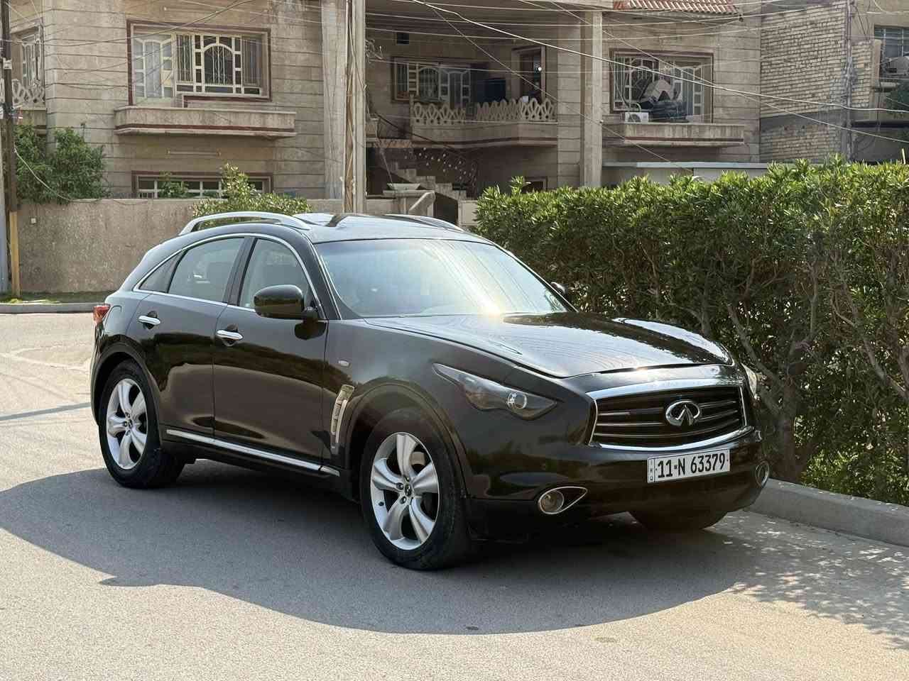 سلام عليكم انفنتي فكس 35 خليجي مديل 2009 فول 1/1  فتحه كشنات جلد بصمه خزن مقاعد تدفئه و تبريد كشنات هوايه بعد بيه مواصفات معروفه السياره مصبوغه حزام اثر جراد  هي بيه طخه بس بالجاملغ و الباقي اثر جراد السعر 105 بيه مجال  حك جيه 
مكان السياره بغداد حي الجهاد 
الاستفسار ***********
