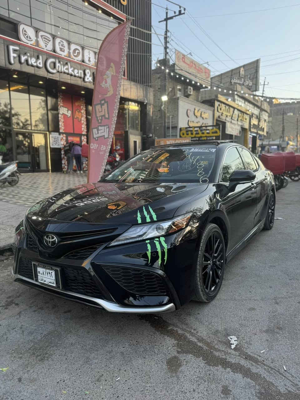 تويوتا كامري2024 🌿🌿
‏⚫️ Toyota Camry XSE  2024  🇺🇸⚫️
اعلى فئة بالكامري VIP
🔶 مرقم بغداد ومصلح درجة اولى 🔶 
مكان السيارة بغداد 

📃 اليكم التفاصيل الآتية 👇🏻
🚘 امريكي
🚘 ماشيةKM 17800
🚘 موديل 2024 
⚙️ حجم المحرك 4Cylinder 2.5L ☘️
⚙️ مرتبط بناقل حركة أوتوماتيك
🚘 بانوراما 
🔑 مفتاح التشغيل بصمة
🚗 دفع ثنائي FWD 
‼️  اريل نفكيتر 
📷 5 كامرات محيطية 
📷 كامرة دوارة
⭕️رادار امامي وخلفي
⭕️رادار تحذير خروج عن المسار
📍حساسات أمامية 
📍حساسات خلفية 
💡لايت زينون + LED
🔦 كشافات
🔦️ بك لايت LED
🛞 حجم الاطار 235/40/19
🛞 ويل كب 19
🛞 حساسات ضغط الاطارات 
✨️ اشارة في المرايا الجانبية 
✨️ رادار في المرايا 
🎈 عدد AIR BAG 8
🚗 هاند بريك بصمة 
🚗 ا ABS 
🖥 دشبول ديجيتال 
🖥 شاشة JBL
⭕️ مقود جلد حياكة 
🛣 مثبت السرعة Cruise 
🎶 المودات والاوامر الصوتية JBL
🎶 ا Bluetooth /
🔋شاحن هاتف Wireless 
⚡️مخرج منفذ الطاقة 
💺تتسع المقصورة ل 5 ركاب
💺المقاعد الامامية تدفئة وتبريد 
💺حركة المقاعد الامامية كهرباء 
🔥تدفئة استيرن
👶 مثبت مقعد الأطفال ISOFIX 
❄️ قطعتين تبريد 
🚘 أوضاع القيادة Drive Mode 
🚘 أوتو هولد Auto Hold 
🚘هاند بريك بصمة 
🛣 نظام مانع الانزلاق 
السعر270 وبيه مجال
السيارة جديدة بمعنى الكلمة ولونه اسود ميتاليك 
مكفول الشواصي واللغود  والحوض الخلفي ضربتهه خفيفة جميع الايرباكات سليمة 
والي مايعجبه السعر يدعيلنه بالخير والرزق والسوك كلشي بي تحياتي الكم جميعا
لاستفساراتكم الاتصال على الرقم:
☎️ *********** واتس
