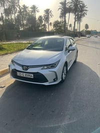 السلام وعليكم كورلا 2023 بانزين ماشيه 42 الف مكفوله بس بيهة ملاحضات بص...