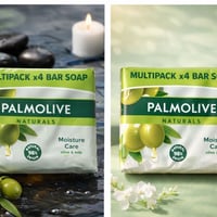 صابون بالموليف • طبيعي ٩٨٪ • هولندا