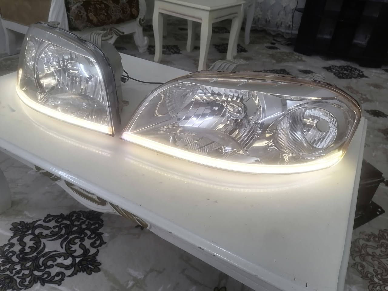 زوج لايت افيو مستعمل نضيفات للبيع  مصنع تايواني *********** سعر ٧٥ الف يوجد توصيل لكل محافظات
