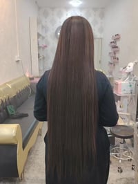 تنعيم شعر • لمعان طبيعي • قرب منار العلم