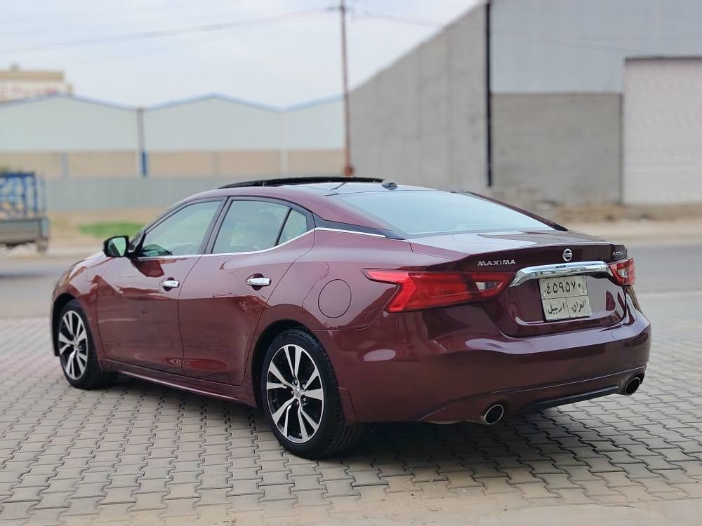 رمضان كريم
نيسان ماكزيما موديل ٢٠١٦
موصفات بلتنيوم فول ١/١
 سعر ١٠٧ بي مجال بصيط
محرك كير شرط صدر تايرات
كوله شرط ماشيا ٩٠ بيها ٤ قطاع ونص صبغ
بدوان اي دواخل من دعامي لددعامي شرط
مكان كركوك *********** اعتذر عن مراوسه شرط تحويل كركوك, العراق
