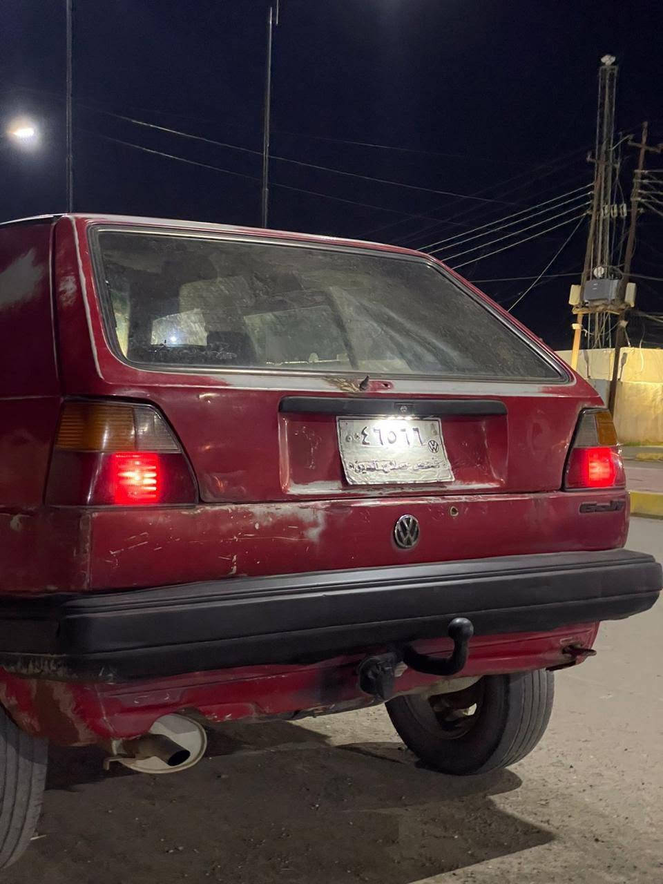 السلام عليكم 
كولف للبيع 
گير و محرك شرط كابريتر برازيلي
كنديسر بريك جديد
غرفتها حلوه
يدات ابواب 4 جدد (بس الصور قبل لا اشدهن) 
تحويل شرط راعيها من الشرگاط
دبلات امامي جدد باتري جديد 
مكانها الشرگاط 
السعر 12 و بيها مجال 
***********
