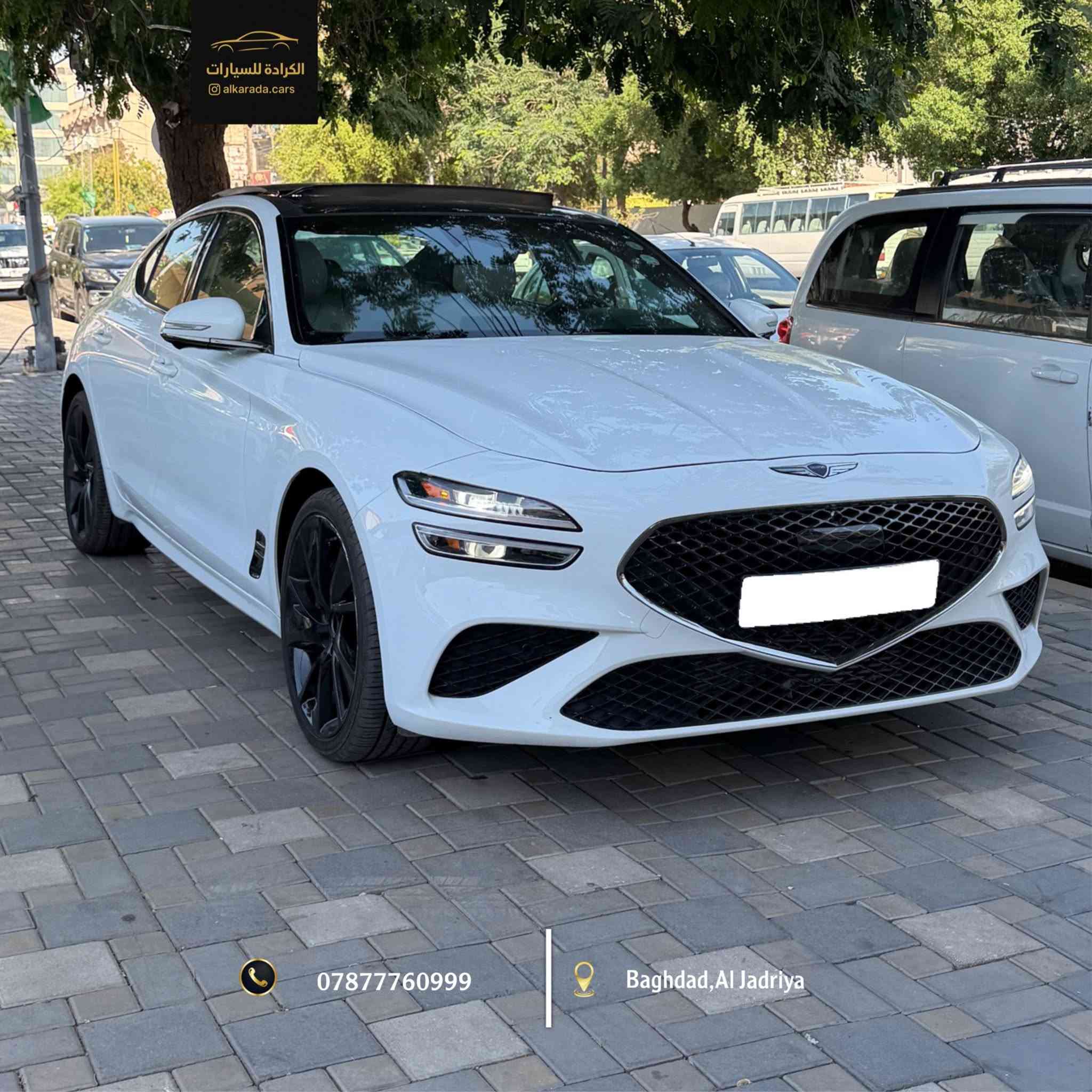 _ النوع:[ Genesis G70 3.3T v6 ] رقم اربيل
_ الموديل: [2023]
_ الكيلومتر: [40.000km]
_ وارد امريكي : [حادث جاملخ ]
_ السعر : [ 41,000,000 د.ع / واحد واربعين مليون ]
_ الموقع: بغداد – الجادرية 
_ للاستفسار: ***********
