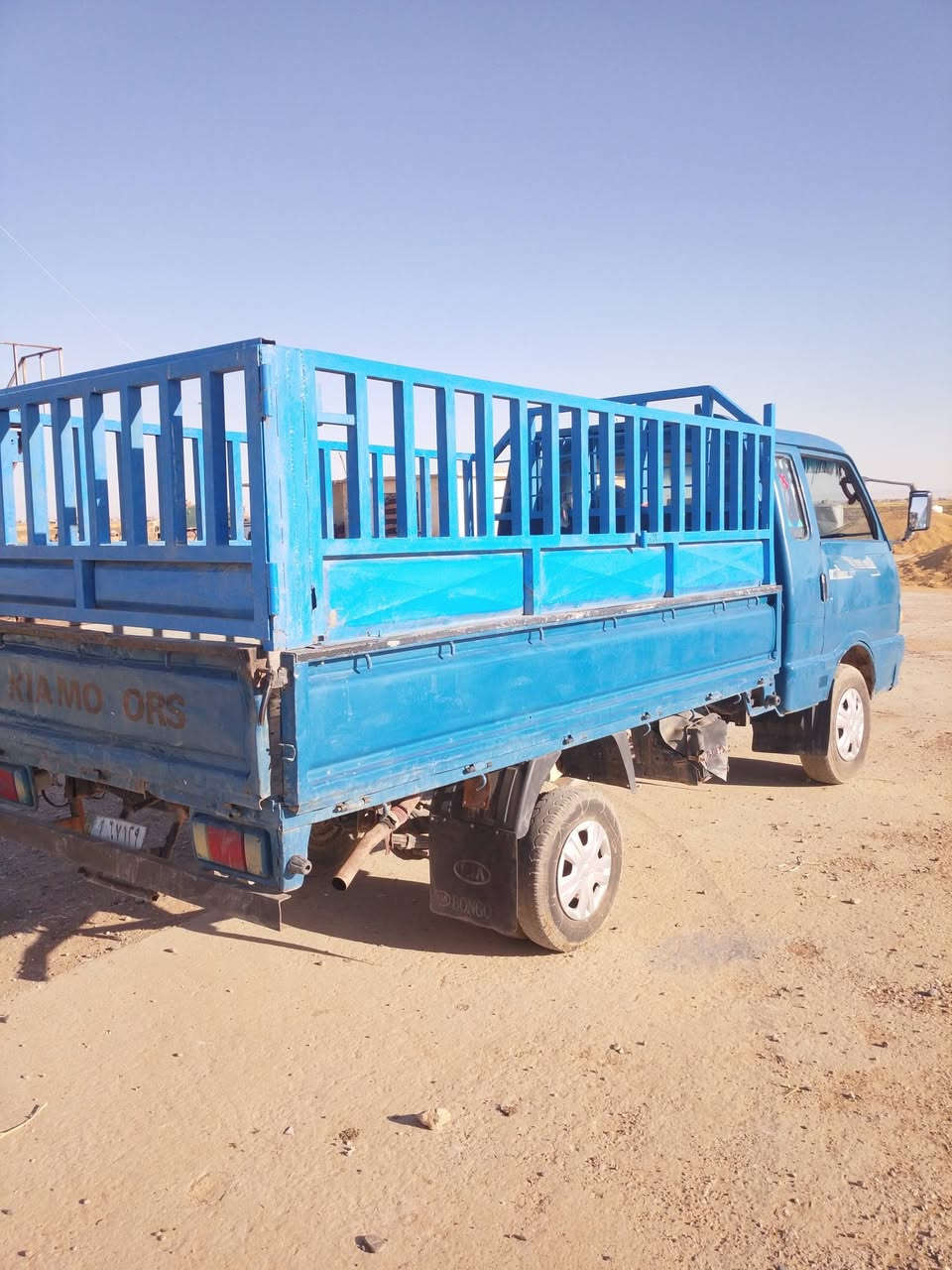 السلام عليكم
للبيع كيا بنگو موديل 96 رقم النبار الماني مشروع وطني 

مصبوق جمالية محرك تبخير بصيط كير اكسل شاصي شرط 

تخم تاير سيارة جاهزه 

السعر 43  ورقة وبيها مجال بصيط 

مكان السيارة موصل ربيعة مفرق تل حيال 

للستفسار أتصل ***********.     0750318473. ملاحظة اتصال فقط  انا مكلف بالنشر
