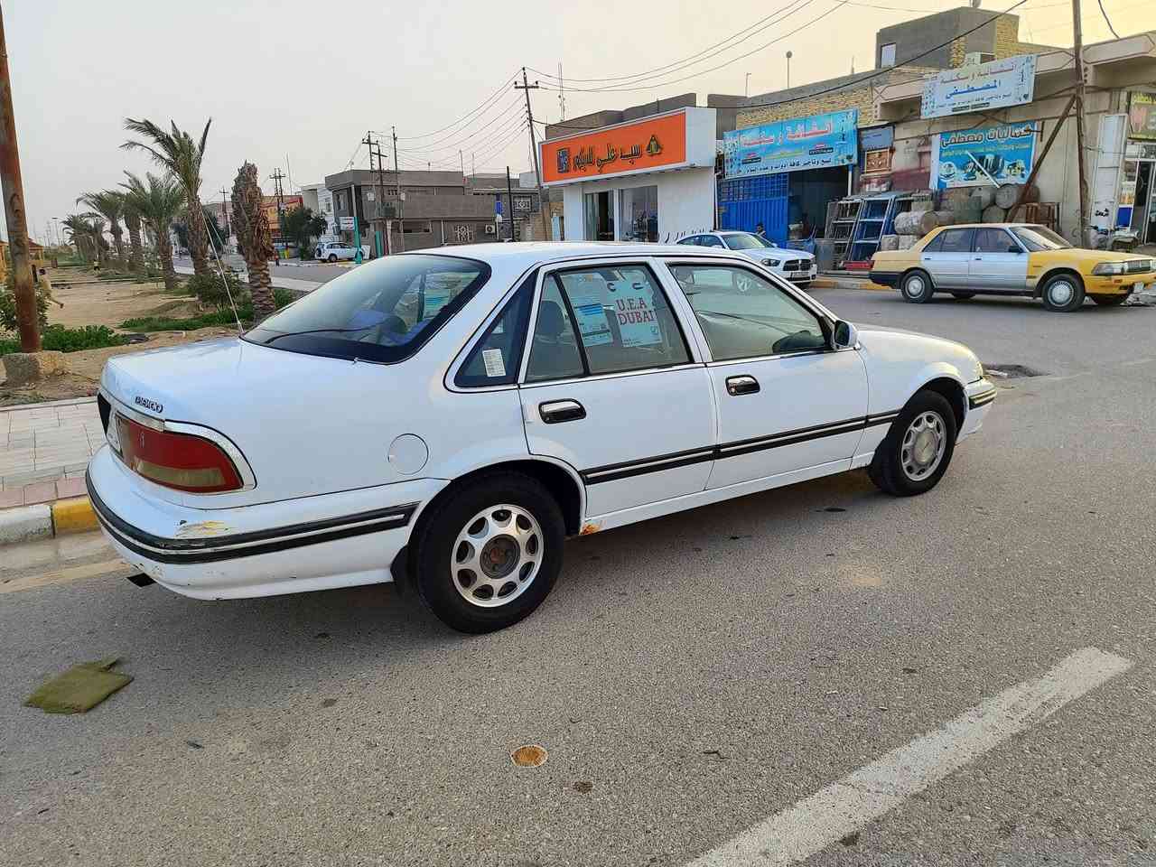 السلام عليكم سياره دايو برنس موديل 94رقم بغداد مشروع وطني سنويه ل28 تحويل مباشر مكينه وكير مكفولات حداديه تخم تاير سياره جاهزه مكفولة من الضربه والتبديل سياره جاهزه من كلشي مكان واسط السعر 30 رقم الهاتف ***********
