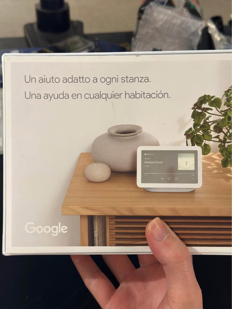 Google nesthub 
Loka w bas krawata السليمانية, العراق


**إذا كنت صاحب هذا الإعلان وتريد حذفه لأي سبب، رجاءا أرسل رسالة إلى الدعم الفني**