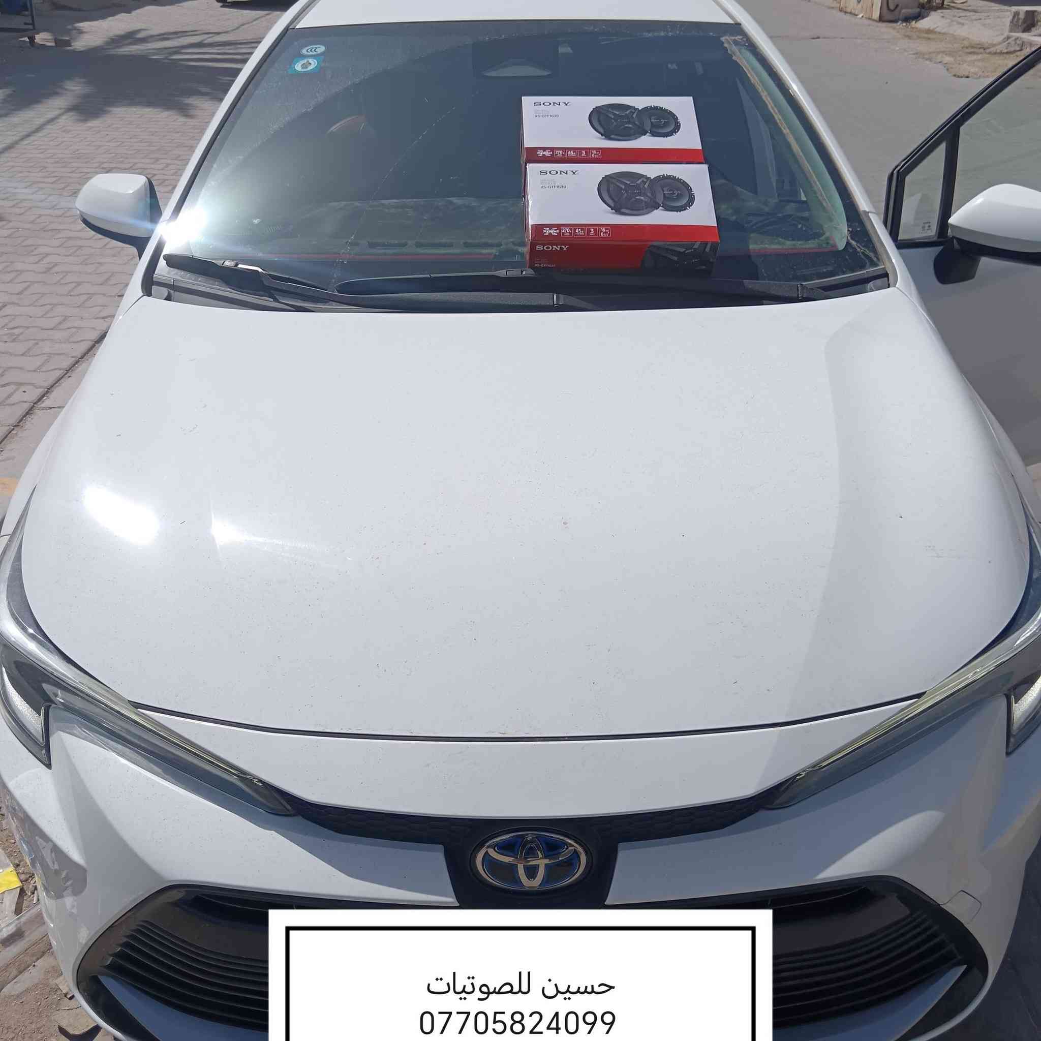تم العمل على كورلا هايبرد 🚗
تم تبديل سستم سماعات كامل🔊🔊 من شركة سوني🔥 الغنيه عن التعريف💣 والنتيجه واضحه من الصور والفيديو ابهرت الزبون المحترم🤩
يوجد شد جميع السستمات والسماعات والشاشات والمسجلات لجميع انواع السيارات مع الضمان✨
يوجد توصيل جميع محافظات العراق التوصيل مجاني🚛
مكاني بغداد *********** حسين 📞📬
