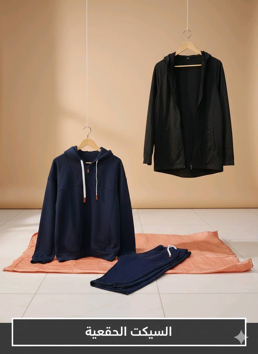 مجموعة مميزة من الملابس الرياضية الشبابية بألوان وتصاميم جذابة ومريحة. متوفرة بعدة أطقم رياضية تناسب الأنشطة الرياضية اليومية أو الاسترخاء بالمنزل. تتميز بخامات عالية الجودة وتصاميم عصرية تلبي أذواق الجميع.