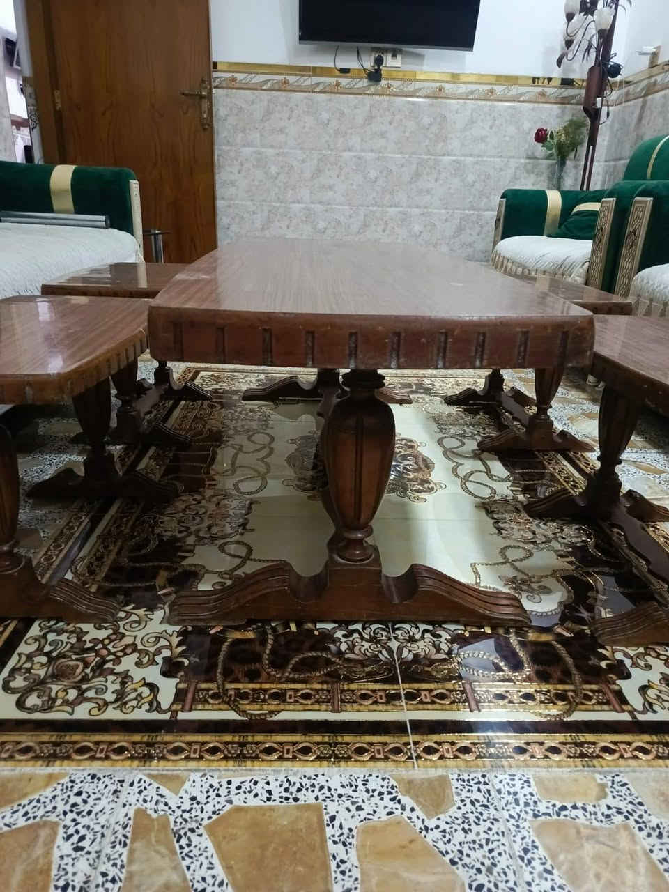 طبلات صاج بورمي جدا نضيفات 
عدد ٥ وحدا كبيرا و4 صغار 
بدون كسر والا تصليح
السعر ١٥٠ قفل 
بدون تعليق رجآ
***********
