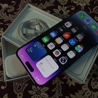 آيفون ١٤ برو ماكس • ١٢٨ • بطارية ١٠٠