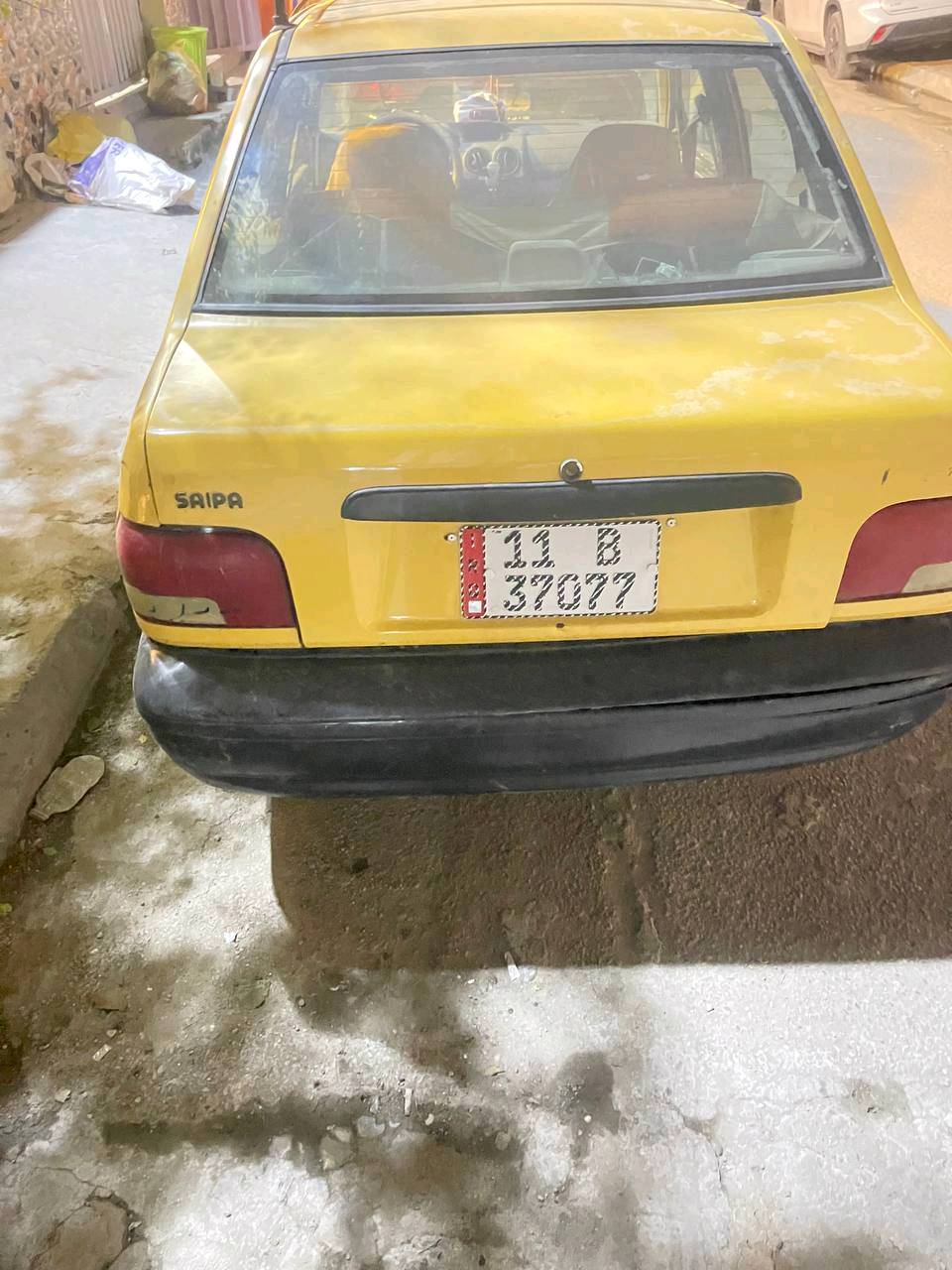 بغداد غزاليه
سلام عليكم سايبا للبيع 
السياره كايمه بس ما تبخر وبيهة ضربه موضحه بل صوره 
رقم انكليزي بسمي تحويل ثاني يوم 
رايدهة 16
