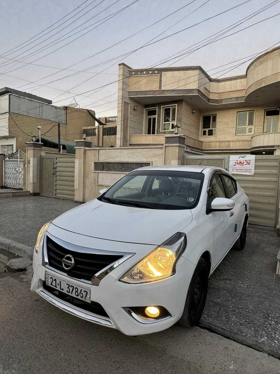 السلام عليكم
نيسان سني 2024 مصري 
رقم السليمانيه الجديد تحويل او وكاله باسم شخص ابغداد 
ماشيه 73 الف كير محرك كفاله
بيها صبغ باب السائق ومكانين بارد شغل درجه اولى 
تبريد صدر تايرات باتري جديد سياره جاهزه 
للبيع فقط السعر 117 ورقه وبيها مجال مكاني بغداد العامرية
*********** محمد ( واتس اب ايضا الخاص مغلق)
