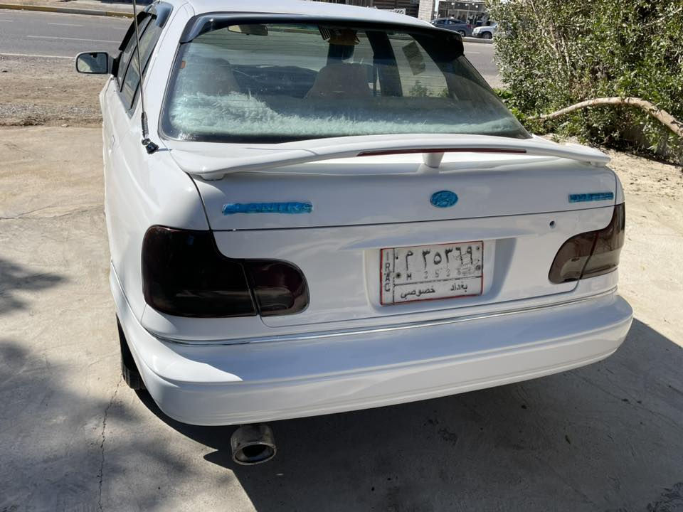 هونداي النترا
موديل 94محرك جديد لوك صدر دبلات جدد غرفتها مغلفه ارضيه وكشنات سياره مصبوغه حزام شرط بدون ظرر قماره بلاد  رقم بغداد شرط التحويل تخم تاير جديد كهربائياتها كلها شغاله تبريد كمبريسر عاطل فقط مكانها ديالى قرب تقاطع القدس للتواصل ***********
