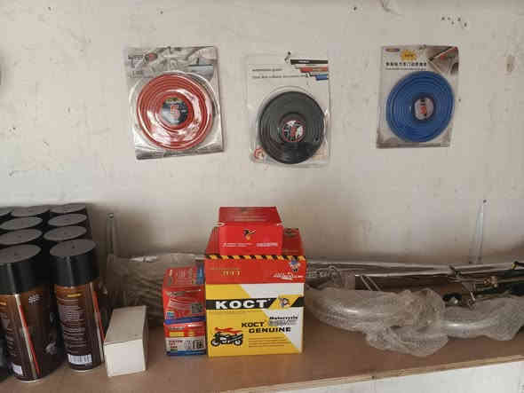 تم بحمدلله افتتاح محل ادوات دراجات ايراني في منقطه الزيدان قرب الجنوبي بأسعارمناسبه للتواصل ***********
***********
