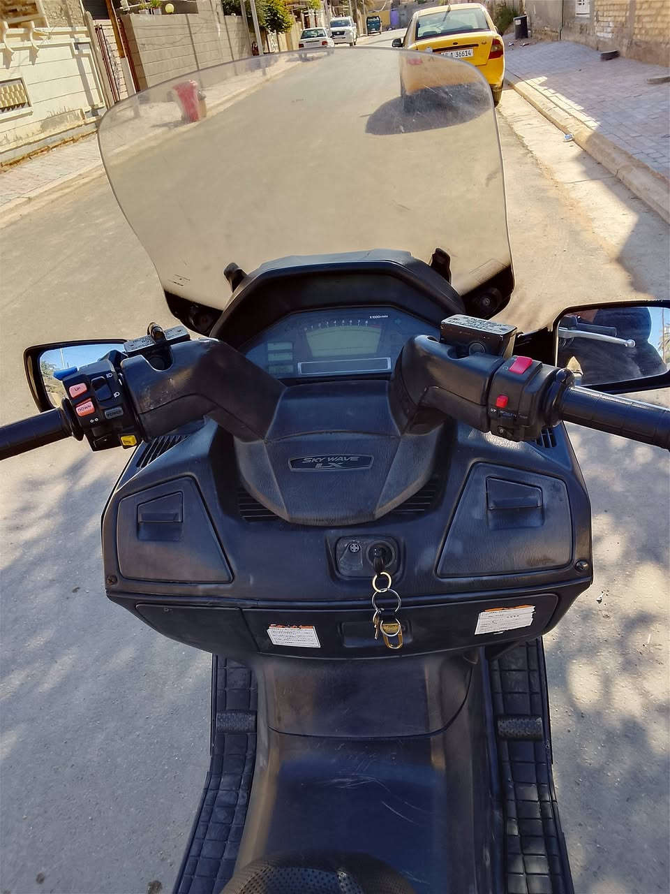 سلام عليكم شباب دراجه سكاي والف فول مواصفات البيع الشراي يجي خاص اوينتصل على هذه ***********
