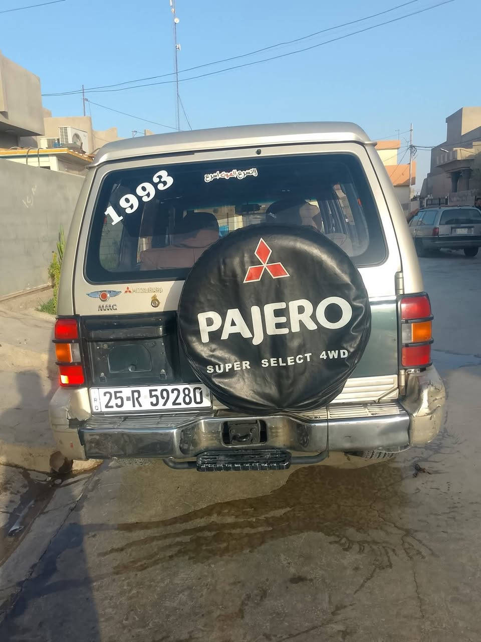 باجيرو 1993 رقم كركوك بسمي سنوية 2030 بي دفتر بانزين
كير ومحرك VVT بشرط تايرات جديد 
سعرة 55 
***********
***********
