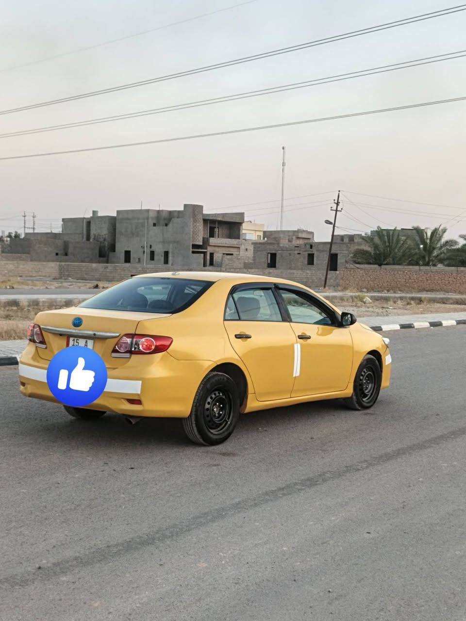 بسم الله على بركت الله (للبيع) كورلا موديل 2010 تكسي سنوية صالحة لغاية (2030) رقم انبار انكليزي شرط التحويل ضررها 3 قطع امامية السيارة جاهزه محرك كير صدر تايرات تبريد كلها شرط..بيع مراؤس يرهم للاستفسار (***********)..(***********).
