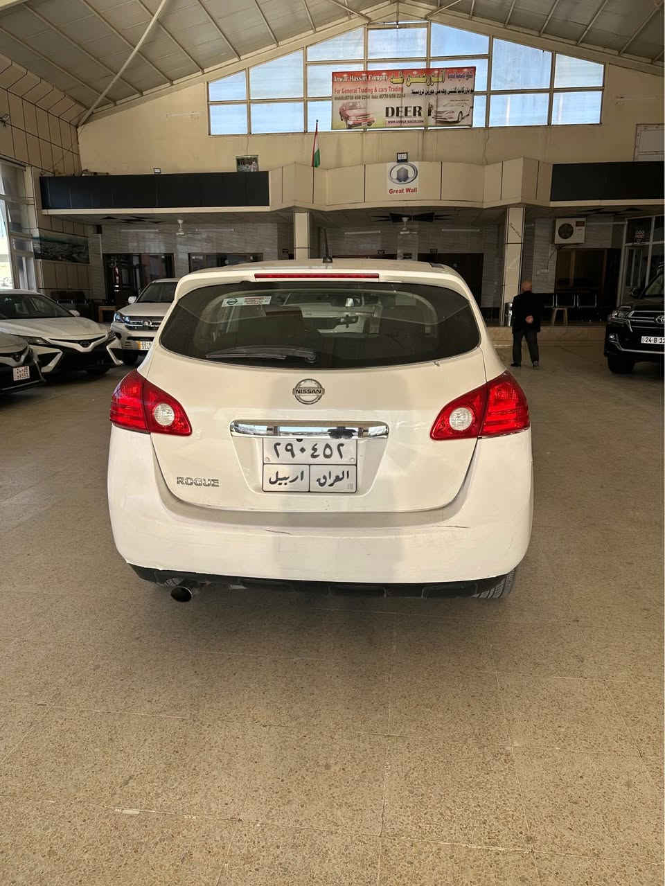 نسان روش موديل ٢٠١١ لون أبيض كير أوتوماتيك محرك أربعة سلندر سيارة بها صبغ قطعتين صبغ به سيارة به غرامات ١٠ ورقة دولار عليه سيارة سنوية منتهي سيارة رقم أربيل وكالة اسمي سيارة موجود زاخو تلفون *********** زاخو, دهوك
