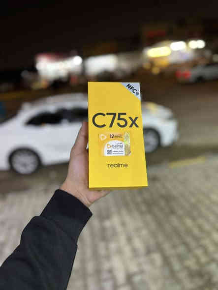 Realmy C75X 📱
ريلمي c75x 🔥
ذاكره 256 2️⃣5️⃣6️⃣
عشوائيه 8+16 ✅
غني عن التعريف ✅
ملحقاته كامله🤍
جديد استخدام 4 ايام ⚡️
سعره 180 بي مجال حك جيه بس🫶
نجف حي العسكري مدارس 🎶
***********

