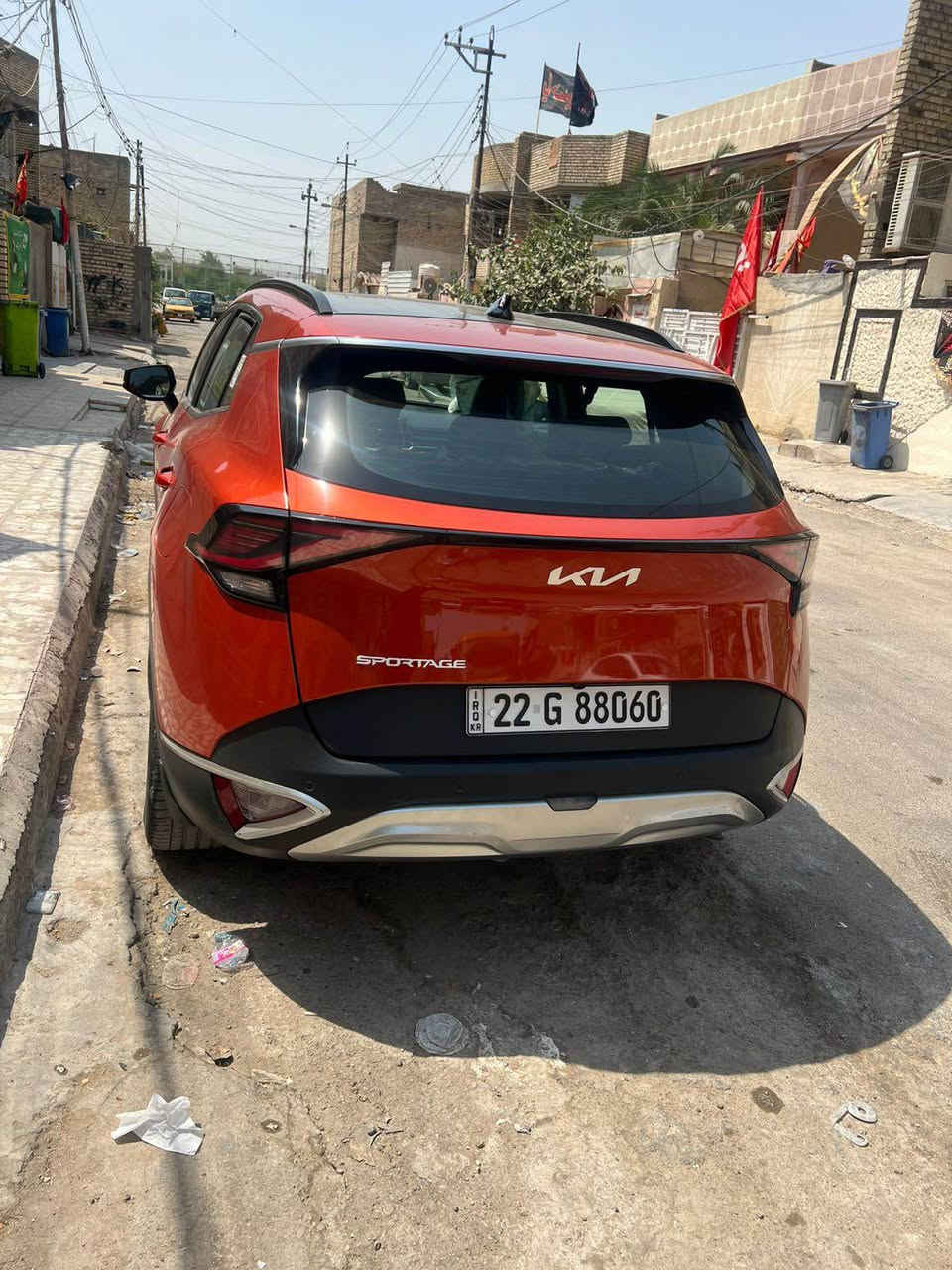 سلام عليكم سبورتج خليجي مكفولة عدة طخة بلباب الصدر ومرجعه بارد قليله جدا مامبين سيارة موديل 2022 
سيارة فول موصفات للاخير شتريد موصفات بيه 
مابيه نقص السيارة ابد 
مكان السيارة بغداد حي اور
رقم الهاتف *********** بغداد, العراق
