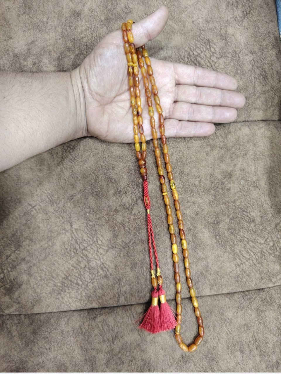 📿ذهب الرجال📿
 #كهرب الماني قديم 📿 🇩🇪📿 
24غرام101خرزة
بغداد المشتل 
واتساب***********
