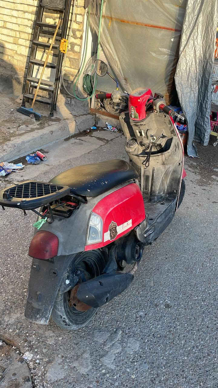 سلام عليكم ماكس بوليس شلعه ومعدل دراجه حلوه ونضيفه وبيها نقوصات بسيطه سعر400وبيها مجال للطيبين مكاني مدينة الصدر
***********
