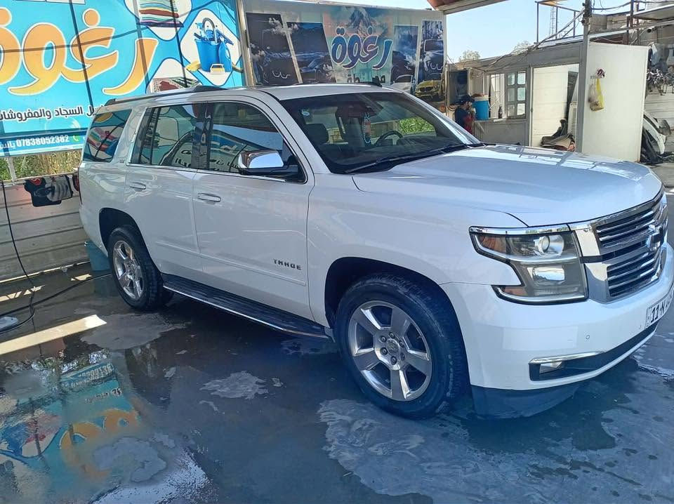 السلام عليكم للبيع تاهو موديل 2015 وارد فول مواصفات LTZ رقم بغداد بأسمي مكفولة كفالة عامه من صبغ اورصعه او زلغ جاهزه كير مكينه تخم تاير بطاريه كله جديد 
تشغيل عن بعد 
5بصمات 
مري شفط 
اشاير بلمري
فتحه
رادارات 
قاصه
جنطة كهربائية 
كشنات كهربائية
تبريد كشنات
ستيرن كهرباء
دواسات كهرباء
اوبعد هواي مواصفات مذاكرهن 
السعر 312 $وبيها مجال مكاني بإبل السده 
للاستفسار ‭***********‬
