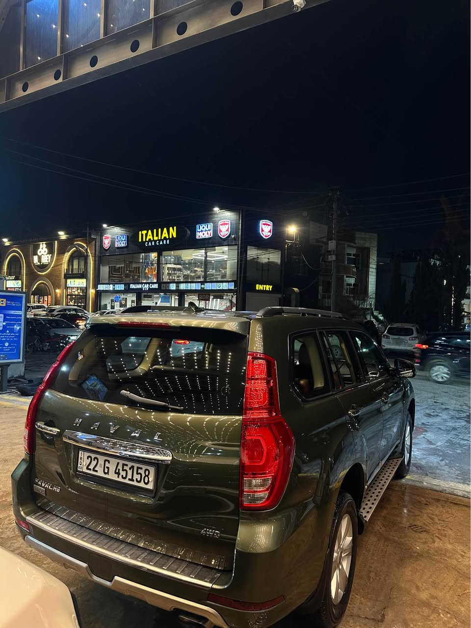 هەڤاڵ 2018 H9 فول فول مواسەفات
ڕەنگی کەسک 
سلاید 
3 شاشەیە
7 نەفەری 
دەبل ئەکسل 4-4
کوشین جلد
کوشین کارەبایی
کوشین خەزن
کوشین مەساج
کوشین هیتەر
تەنها 83 هەزار ڕۆیشتووە و یەک دەست لەلای خۆمان بووە
هەموو شتێکی نوێیە و هیچ پەڵەیەکی نییە
گێڕ و مەکینەی بەشەرتە تەنها مەکینەی کرایتەوە
نرخی 130$
ژ.م *********** أربيل, العراق
