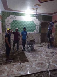 /  يوجد كادر عمل جاهز /  تصعيد مواد /  تنضيف بيوت /  تفليش /  تكشيط / ...